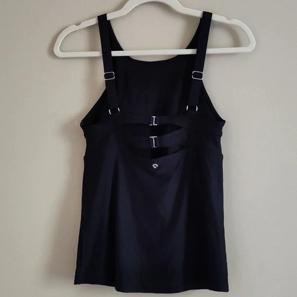 Next Black Tankini Swim Top Size Small | Racerback Modest Swimwear - Picture 2 of 5